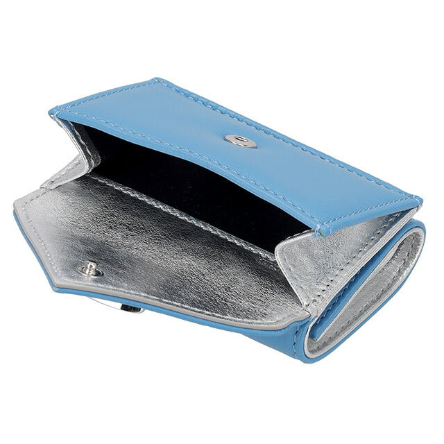 ヴィヴィアン・ウエストウッド 二つ折り財布 レディース ブランド Vivienne Westwood 5107004GU ブルー 5107004GUNAPPA-BLU-K402