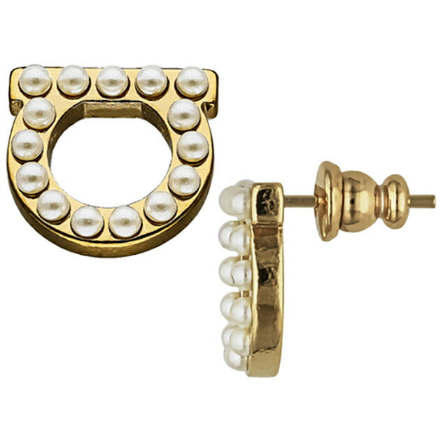 サルヴァトーレ フェラガモ ピアス レディース ブランド Ferragamo 760125 CR/OR ゴールド 760125-CR-OR-696-581