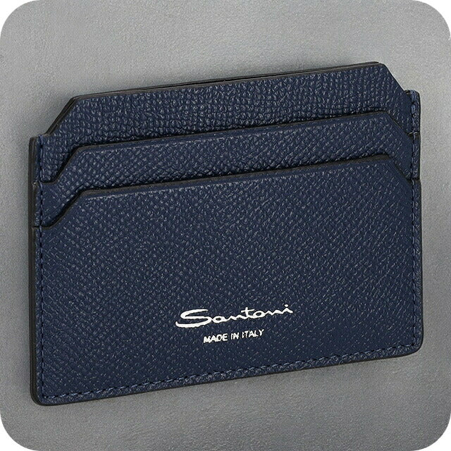 サントーニ カードケース メンズ レディース ブランド Santoni UFPPA2377-FOAN ネイビー UFPPA2377FOAN-CFU78