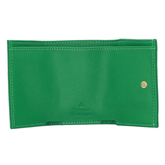 ヴィヴィアン・ウエストウッド 三つ折り財布 レディース ブランド Vivienne Westwood 51010057U グリーン 51010057USAFFBI-BRIGR-M401