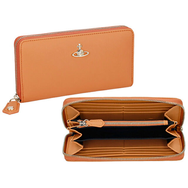 ヴィヴィアン・ウエストウッド 長財布 レディース ブランド Vivienne Westwood 5105005EU オレンジ 5105005EUSAFFBI-ORG-F401