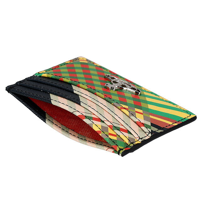 ヴィヴィアン・ウエストウッド カードケース レディース ブランド Vivienne Westwood 51120004U COMBAT TARTAN 51120004USAFFTA-COMTA-O102