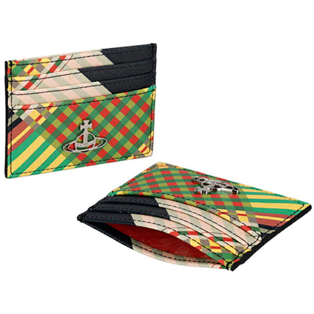 ヴィヴィアン・ウエストウッド カードケース レディース ブランド Vivienne Westwood 51120004U COMBAT TARTAN 51120004USAFFTA-COMTA-O102
