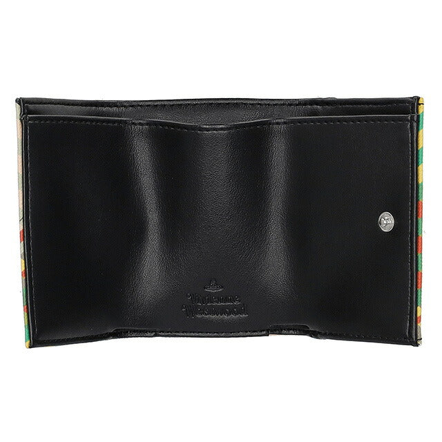 ヴィヴィアン・ウエストウッド 三つ折り財布 レディース ブランド Vivienne Westwood 51150009U COMBAT TARTAN 51150009USAFFTA-COMTA-O102