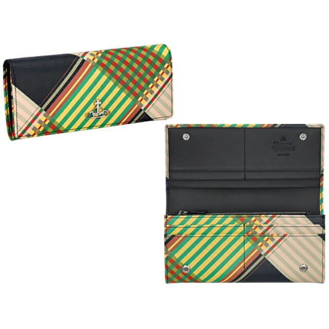 ヴィヴィアン・ウエストウッド 長財布 レディース ブランド Vivienne Westwood 51120005U マルチカラー 51120005USAFFTA-COMTA-O102