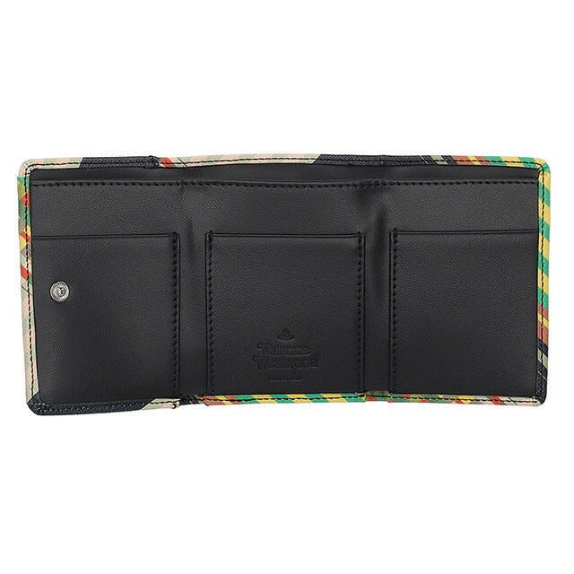 ヴィヴィアン・ウエストウッド 三つ折り財布 レディース ブランド Vivienne Westwood 52010013U COMBAT TARTAN 52010013USAFFTA-COMTA-O102