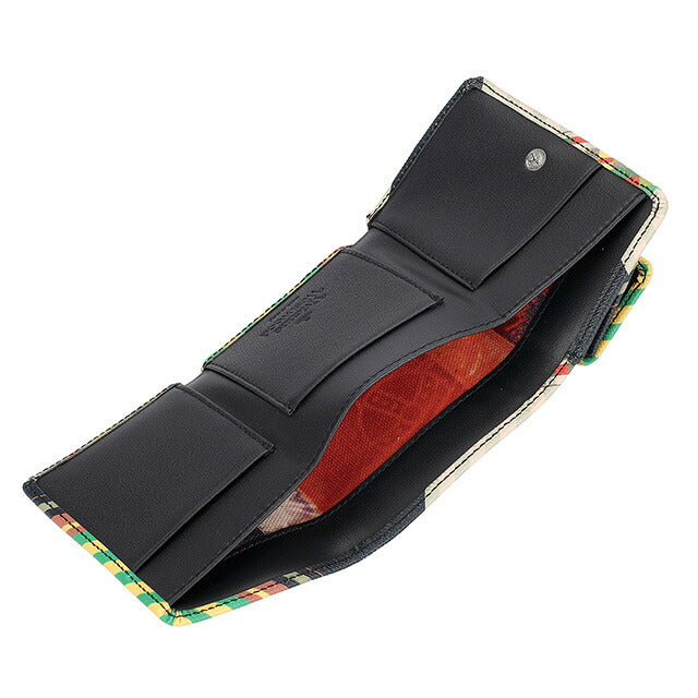 ヴィヴィアン・ウエストウッド 三つ折り財布 レディース ブランド Vivienne Westwood 52010013U COMBAT TARTAN 52010013USAFFTA-COMTA-O102