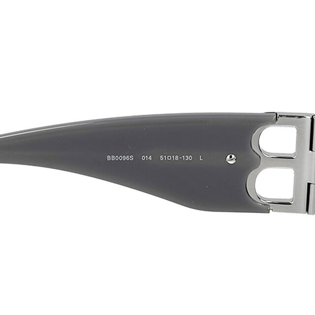 バレンシアガ サングラス メンズ レディース ブランド BALENCIAGA BB0099SA グレー BB0099SA-001-ASI-SUN-UNI