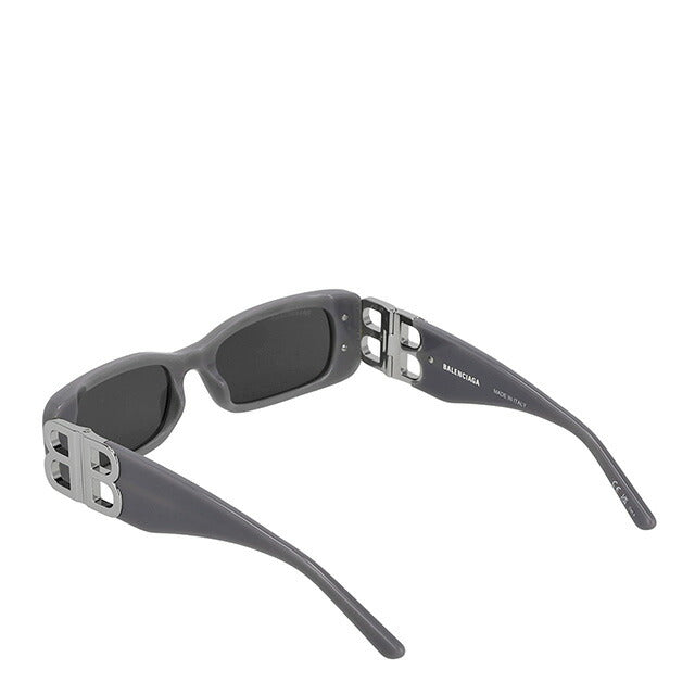 バレンシアガ サングラス メンズ レディース ブランド BALENCIAGA BB0099SA グレー BB0099SA-001-ASI-SUN-UNI
