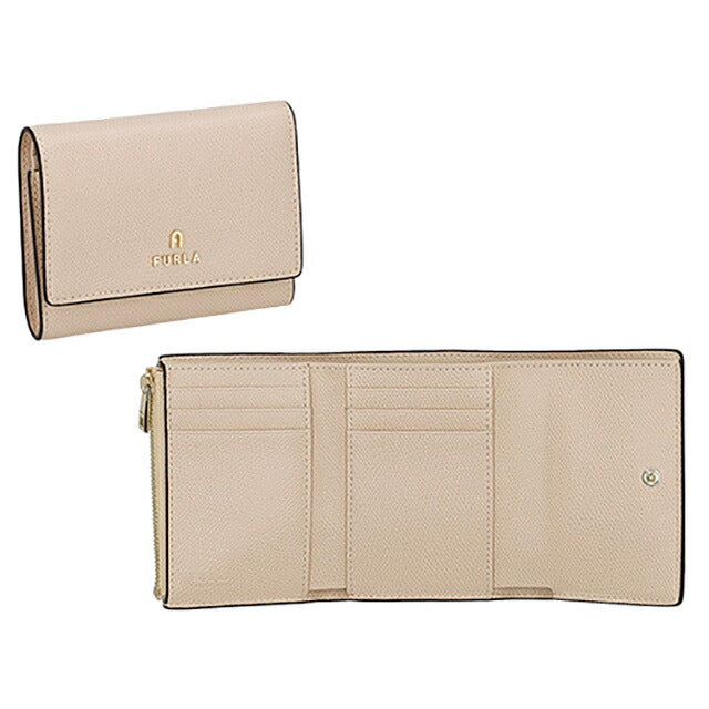 フルラ 三つ折り財布 レディース ブランド FURLA レザー WP00454-ARE000 ベージュ WP00454-ARE000-B4L00