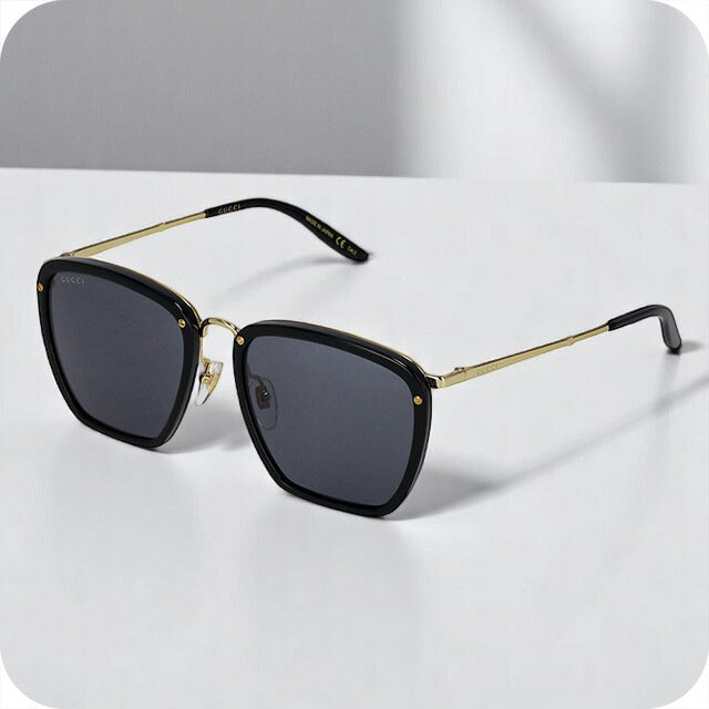 グッチ サングラス メンズ ブランド GUCCI GG0673S ブラック GG0673S-001-SMT-SUN-MEN