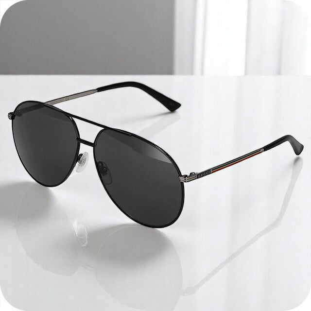 グッチ サングラス メンズ ブランド GUCCI GG0832S ブラック GG0832S-001-INT-SUN-MEN