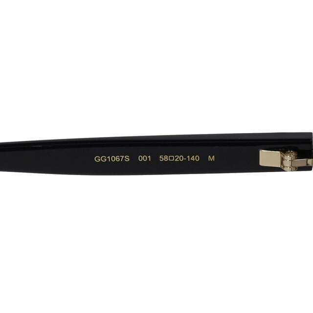 グッチ サングラス レディース ブランド GUCCI GG1067S ブラック GG1067S-001-INT-SUN-LDY