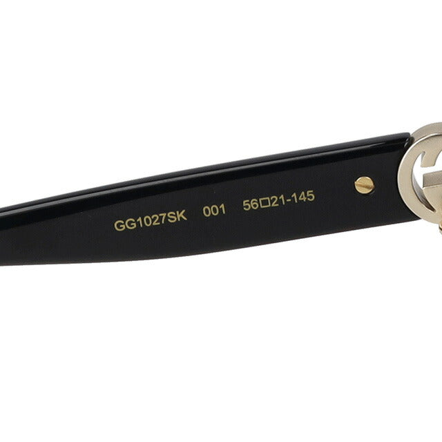 グッチ サングラス レディース ブランド GUCCI GG1027SK ブラック GG1027001-KOR-SUN-LDY