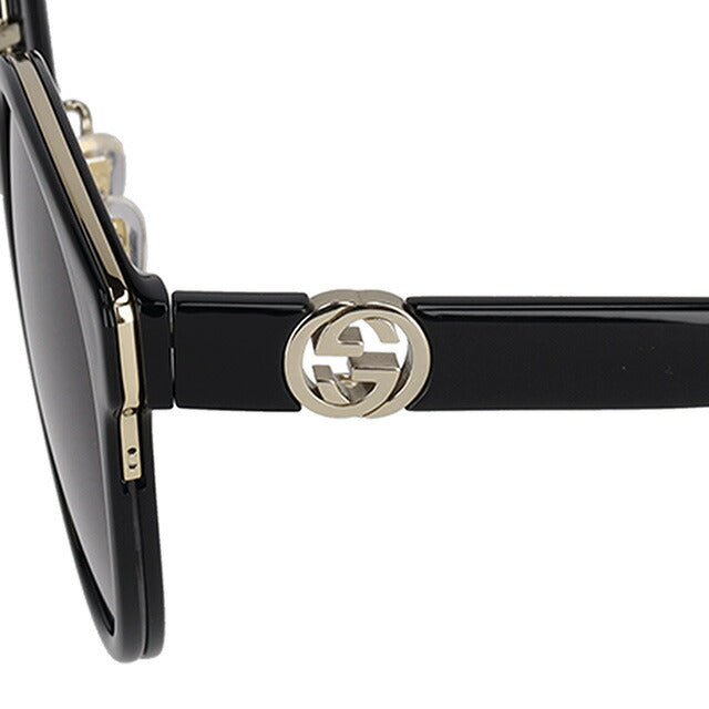 グッチ サングラス レディース ブランド GUCCI GG1027SK ブラック GG1027001-KOR-SUN-LDY