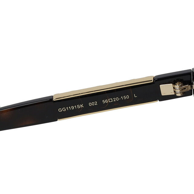 グッチ サングラス レディース ブランド GUCCI GG1191SK ブラウン GG1191002-KOR-SUN-LDY