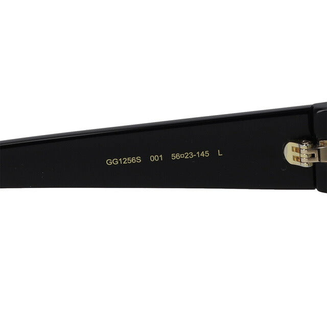 グッチ サングラス レディース ブランド GUCCI GG1256S ブラック GG1256S-001-INT-SUN-LDY