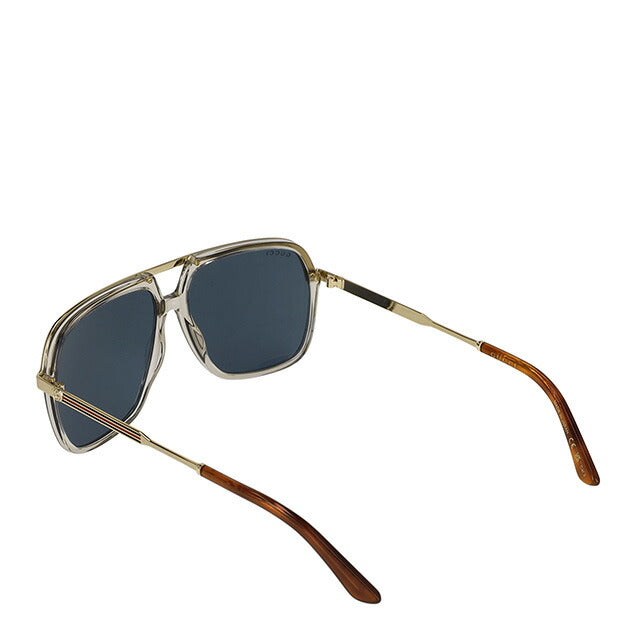 グッチ サングラス メンズ レディース ブランド GUCCI GG0200S ゴールド/シルバー GG0200S-004-INT-SUN-UNI
