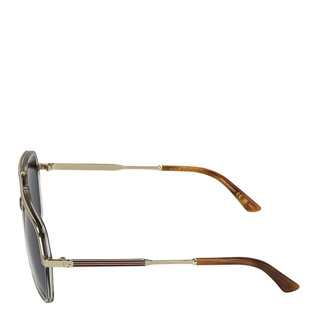 グッチ サングラス メンズ レディース ブランド GUCCI GG0200S ゴールド/シルバー GG0200S-004-INT-SUN-UNI