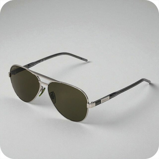グッチ GUCCI サングラス 衣料品 メタル / プラスチック メンズ シルバー系 GG1163S002 【新品】 グッチ サングラス メンズ ブランド GUCCI GG1163S 002 シルバー