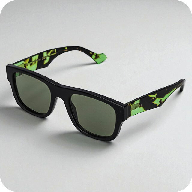 グッチ サングラス メンズ ブランド GUCCI GG1427S 005 ブラック/グリーン