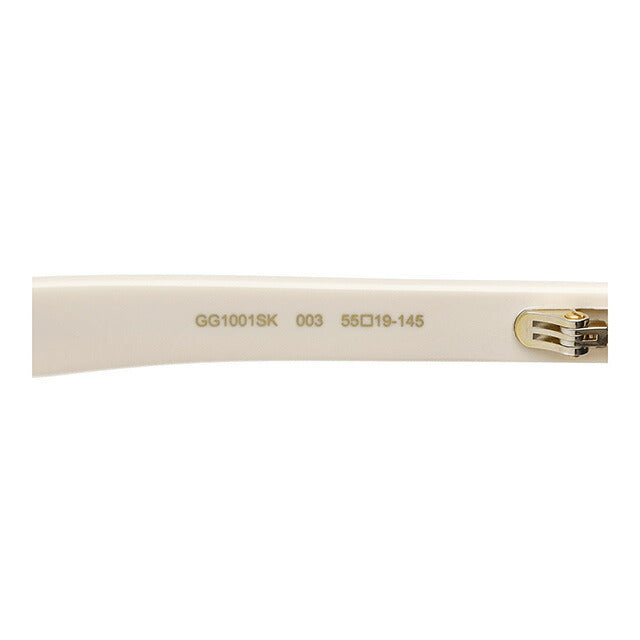 グッチ サングラス レディース ブランド GUCCI GG1001SK 003 ブラック/アイボリー