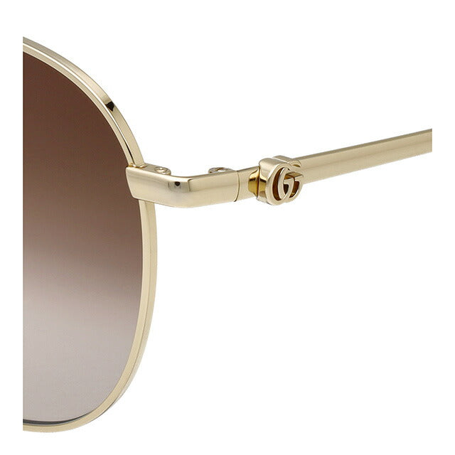 グッチ サングラス レディース ブランド GUCCI GG1142S 002 ゴールド/ベージュ