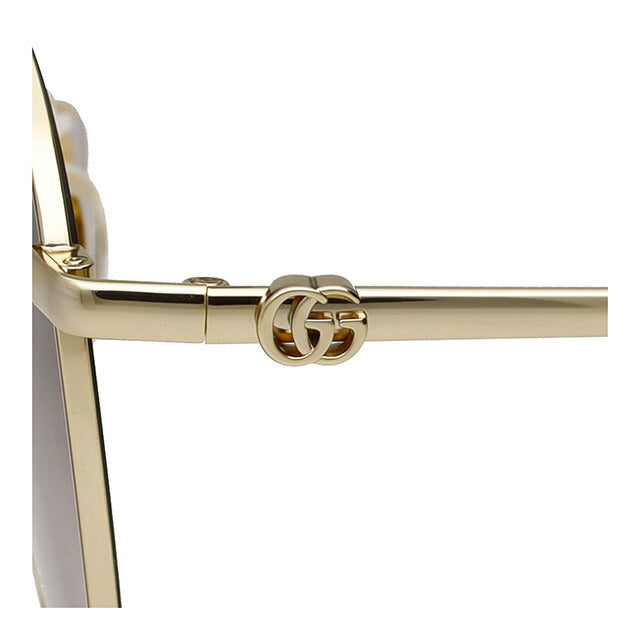 グッチ サングラス レディース ブランド GUCCI GG1142S 002 ゴールド/ベージュ