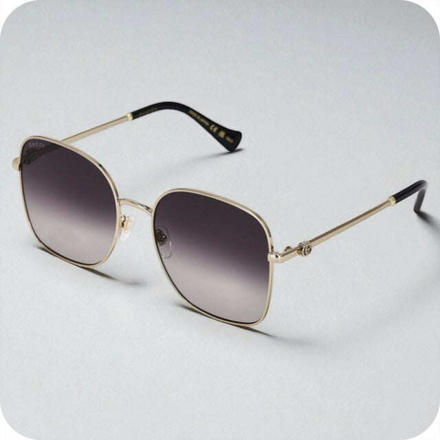 グッチ サングラス レディース ブランド GUCCI GG1143S 001 ゴールド/ブラック