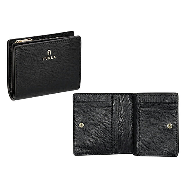 フルラ 二つ折り財布 レディース ブランド FURLA レザー WP00307-ARE000 O6000 ブラック ウォレット 高級 おしゃれ プレゼント 実用的