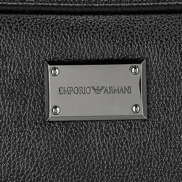 エンポリオ・アルマーニ セカンドバッグ メンズ ブランド EMPORIO ARMANI EM003561-AF13788 UC001 ブラック ビジネス 軽量 小さめ ミニバッグ ブランド 高級 おしゃれ プレゼント 男性 実用的 かっこいい