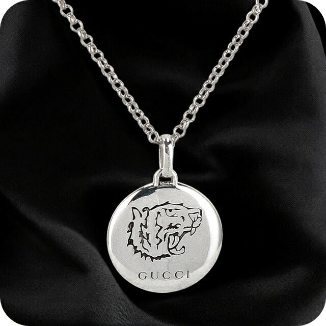 グッチ ネックレス メンズ レディース ブランド GUCCI 455541-J8400 シルバー 455541-J8400-0701