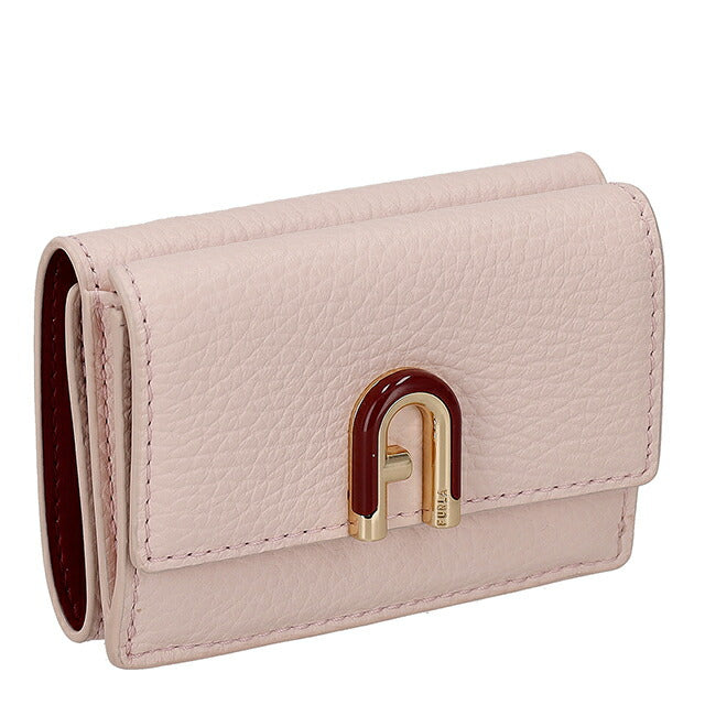 フルラ 三つ折り財布 三折財布 レディース ブランド FURLA レザー WP00573-HSF000 4567S ピンク/ワインレッド