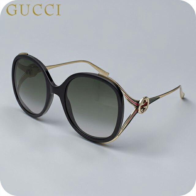 古驰 太阳镜 女士品牌 GUCCI GG0226S 007 黑色