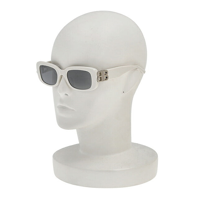 バレンシアガ サングラス レディース ブランド BALENCIAGA Italy BB0310SK 003 ホワイト