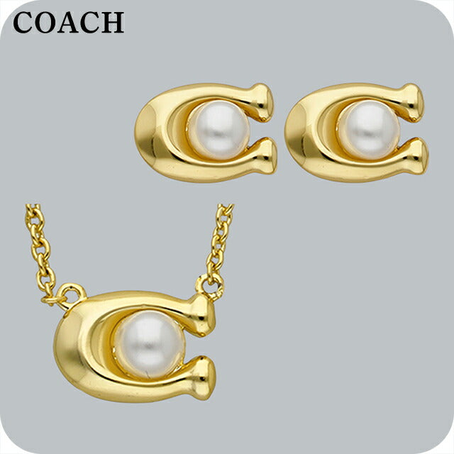 COACH　ネックレス コーチ COACH ネックレス レディース サークル インターロッキング
