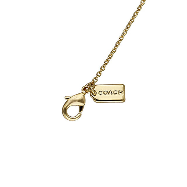Coach Necklace Earrings Set Women&