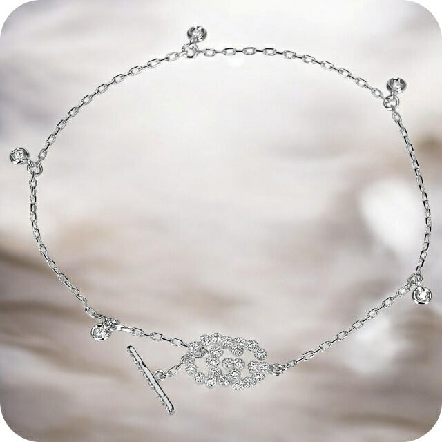 グッチ ブレスレット レディース ブランド GUCCI 18金 481671-J8568 シルバー 481671-J8568-9066-18