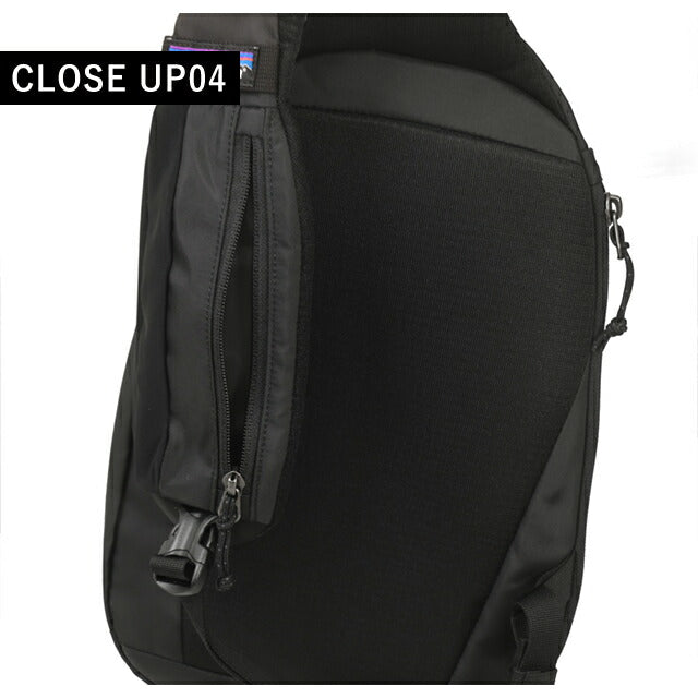 パタゴニア ボディバッグ メンズ レディース ブランド PATAGONIA アトムスリング8 48262 ブラック バッグ 48262-BLK