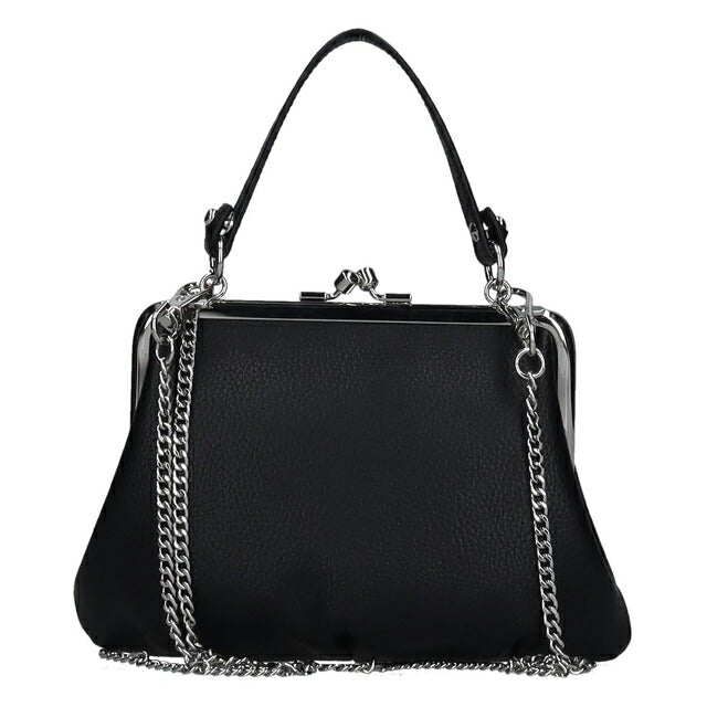 ヴィヴィアン ウエストウッド ハンドバッグ レディース ブランド Vivienne Westwood がま口 2WAY 4B010007W BLACK ビビアン 4B010007W-S000D-N403