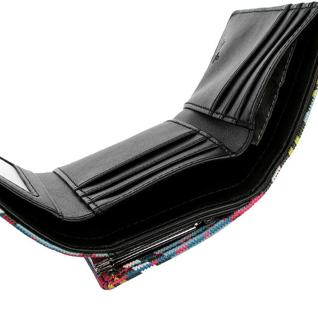 ヴィヴィアン 三つ折り財布 メンズ レディース ブランド BIOGREEN SAFFIANO PRINTED 小銭入れ 51010018 S000V O102 財布 ビビアン 51010018-S000V-O102