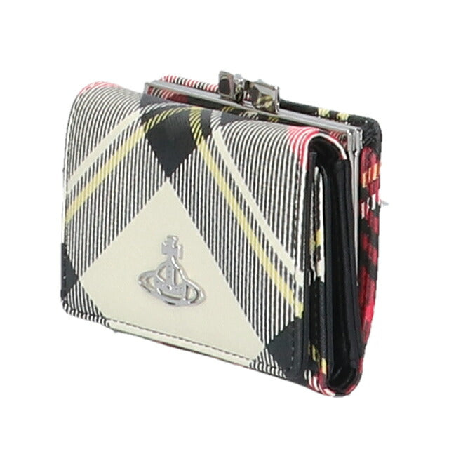 ヴィヴィアン ウエストウッド 三つ折り財布 三折財布 レディース ブランド Vivienne Westwood がま口 51010018 S0012 O101 ビビアン 51010018-S0012-O101