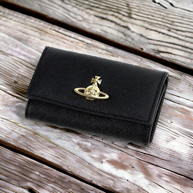 ヴィヴィアン キーケース メンズ レディース ブランド バイオグリーン サフィアーノ レザー 51020001 L001N N403 ビビアン 51020001-L001N-N403