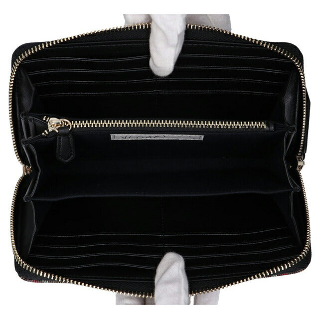 ヴィヴィアン ウエストウッド 長財布 レディース ブランド Vivienne Westwood ダービー ロゴ 51050023U D101 TARTAN BROWN BLACK 財布 51050023U-D101