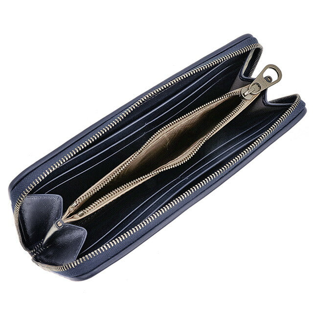 ボッテガ・ヴェネタ 長財布 メンズ レディース ブランド BOTTEGA VENETA レザー 510643-V4651 ネイビー 510643-V4651-4013