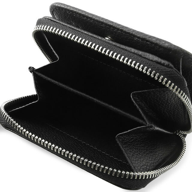 ヴィヴィアン ウエストウッド 財布 二つ折り財布 メンズ レディース 小銭入れ Vivienne Westwood グレインレザー 51080020 L001J N401 ブラック 記念品 ギフト 51080020-L001J-N401