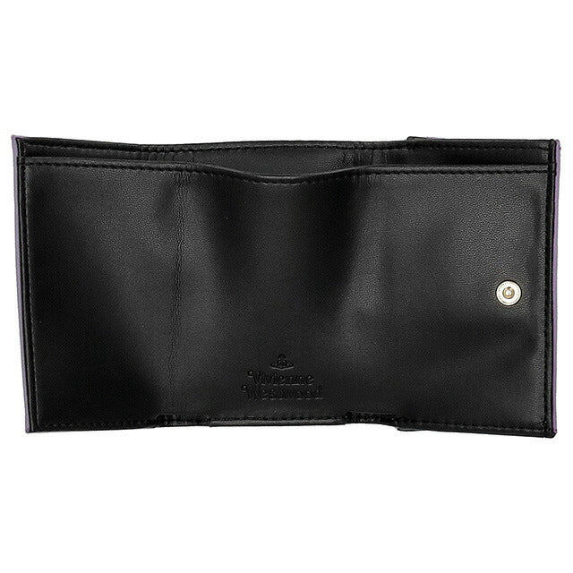 ヴィヴィアン・ウエストウッド 三つ折り財布 レディース ブランド Vivienne Westwood 5115002EW ライラック 5115002EWSAFFPL-LIL-J405