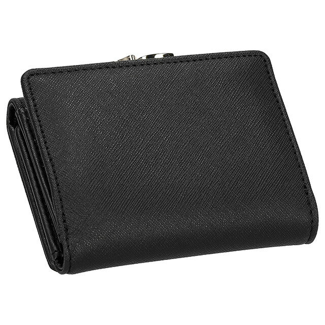 ヴィヴィアン・ウエストウッド 三つ折り財布 レディース ブランド Vivienne Westwood 5115002MW ブラック 5115002MWSAFFPL-BLK-N402