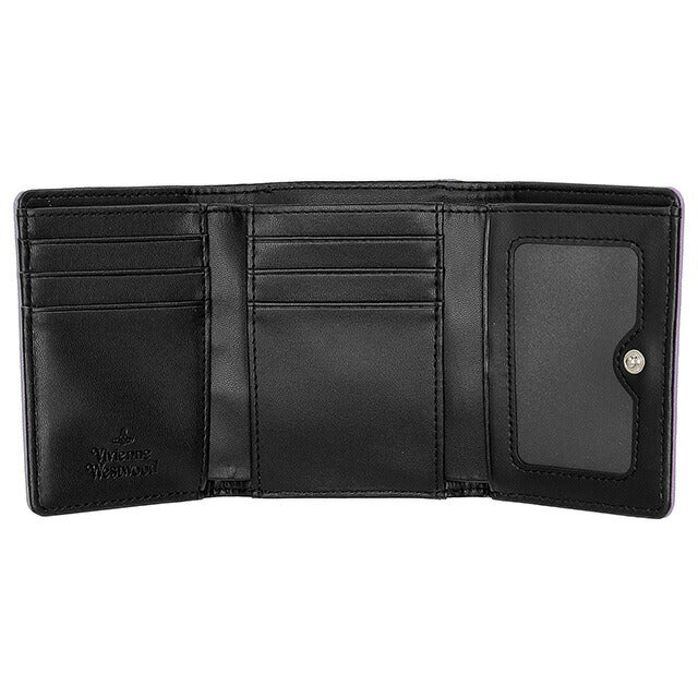 ヴィヴィアン・ウエストウッド 三つ折り財布 レディース ブランド Vivienne Westwood 5115002MW ライラック 5115002MWSAFFPL-LIL-J405