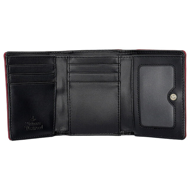 ヴィヴィアン・ウエストウッド 三つ折り財布 レディース ブランド Vivienne Westwood 5115002MW レッド 5115002MWSAFFPL-RED-H411